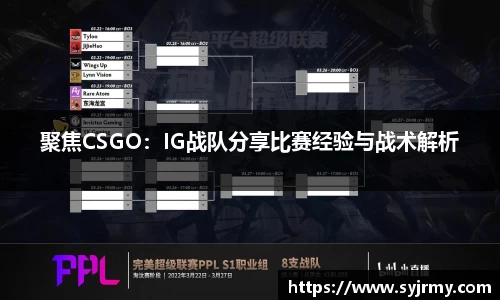 聚焦CSGO：IG战队分享比赛经验与战术解析